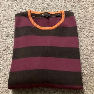 Ben Sherman Striped Men’s 100% Cotton Preppy Sweater